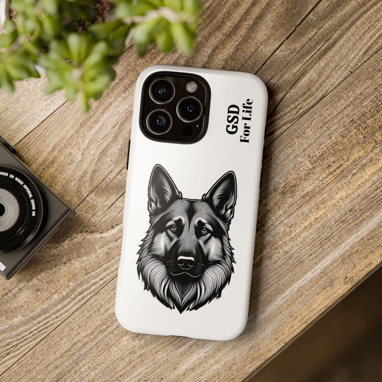 German Shepherd Phone Case - GSD For Life Tough Case