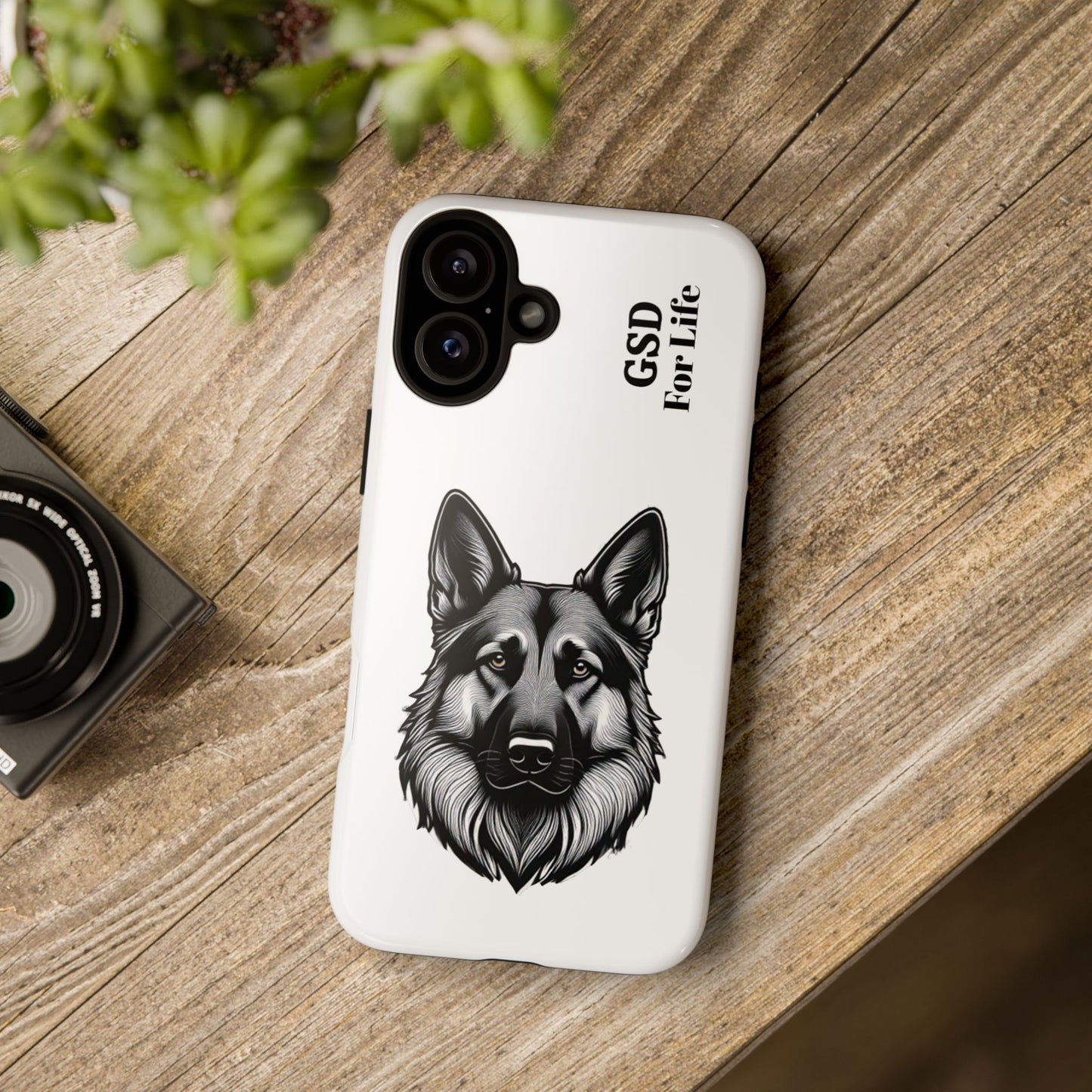 German Shepherd Phone Case - GSD For Life Tough Case