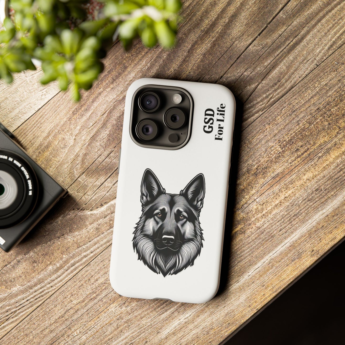 German Shepherd Phone Case - GSD For Life Tough Case
