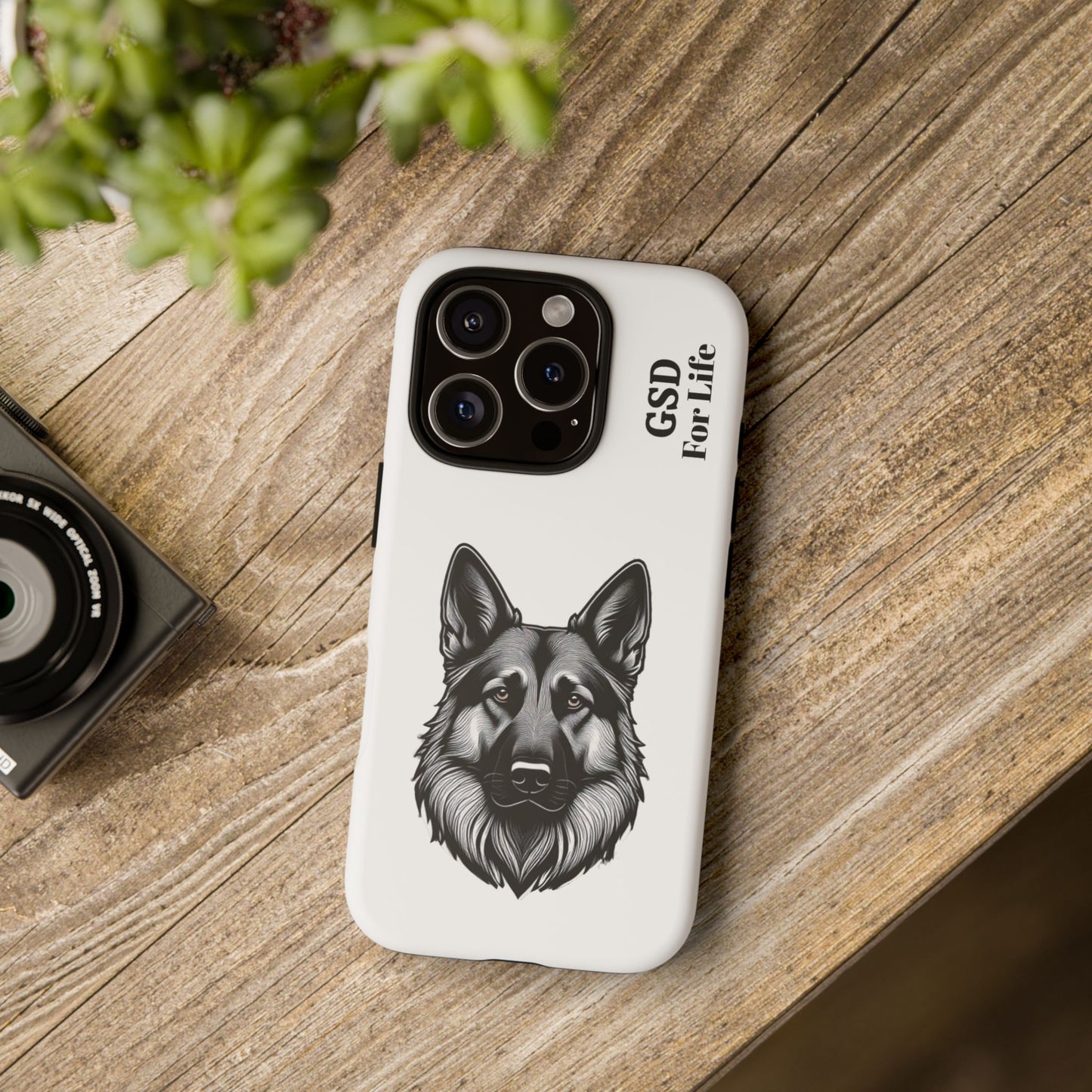 German Shepherd Phone Case - GSD For Life Tough Case