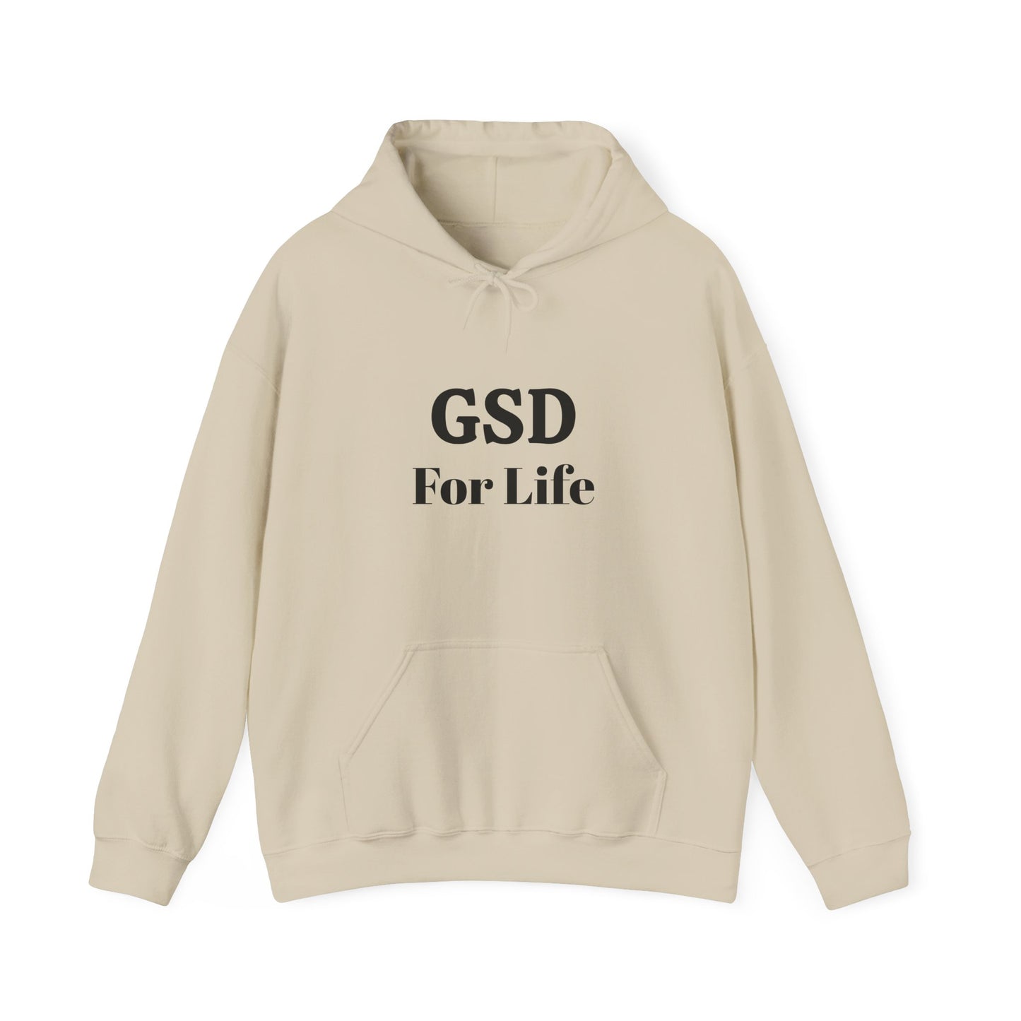 GSD For Life Unisex Heavy Blend™ Hooded Sweatshirt - Cozy German Shepherd Lover Hoodie