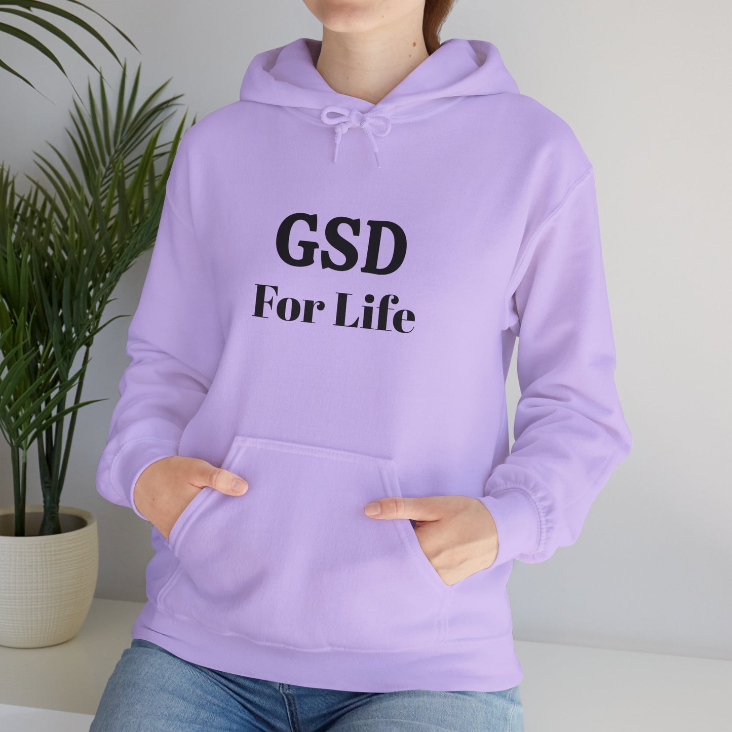 GSD For Life Unisex Heavy Blend™ Hooded Sweatshirt - Cozy German Shepherd Lover Hoodie