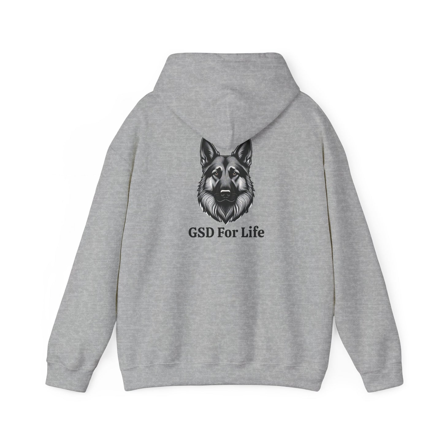 GSD For Life Unisex Heavy Blend™ Hooded Sweatshirt - Cozy German Shepherd Lover Hoodie
