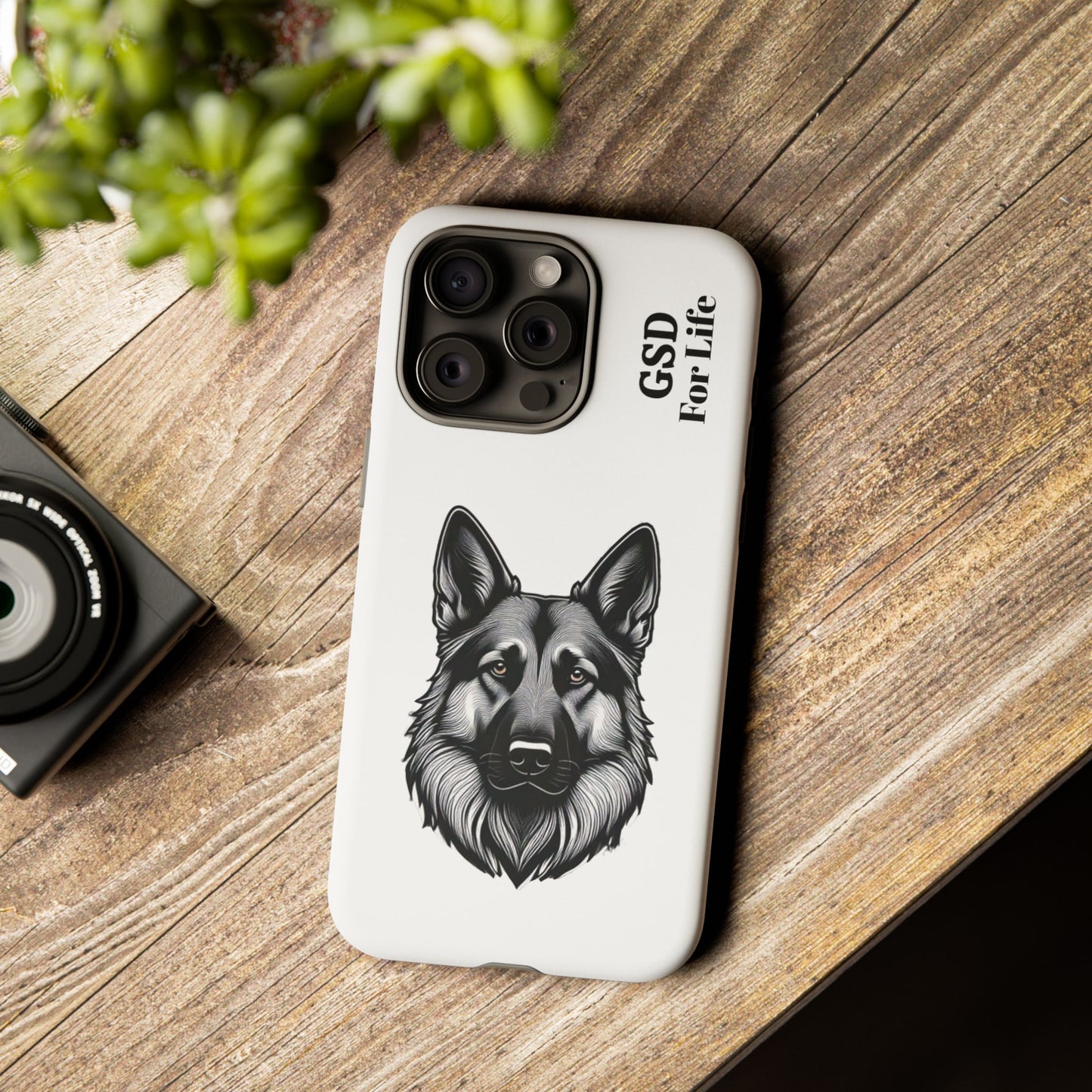 German Shepherd Phone Case - GSD For Life Tough Case