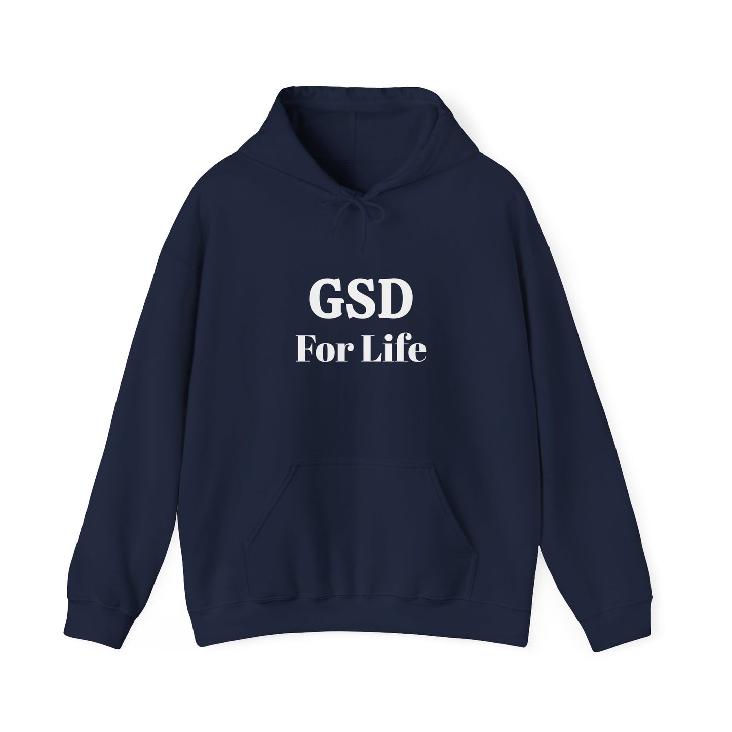 GSD For Life Unisex Heavy Blend™ Hooded Sweatshirt - Cozy German Shepherd Lover Hoodie
