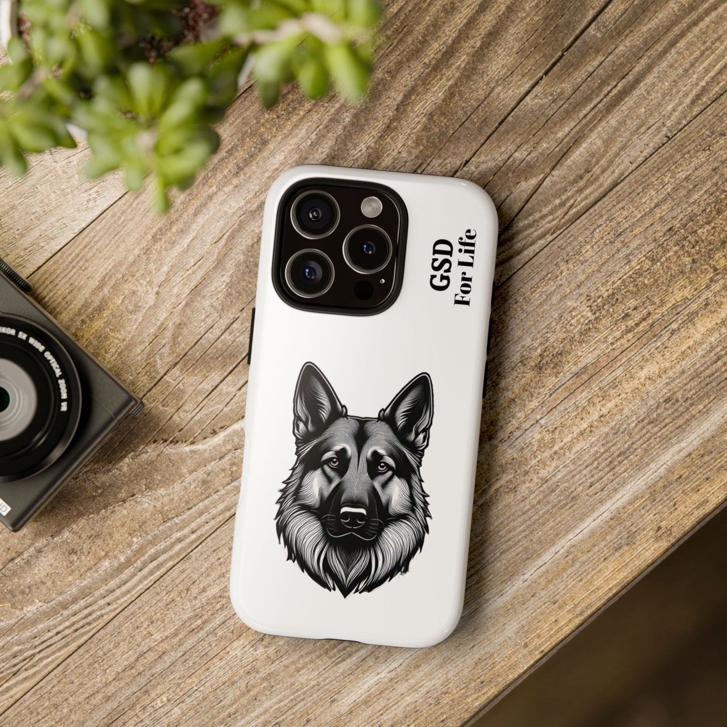 German Shepherd Phone Case - GSD For Life Tough Case