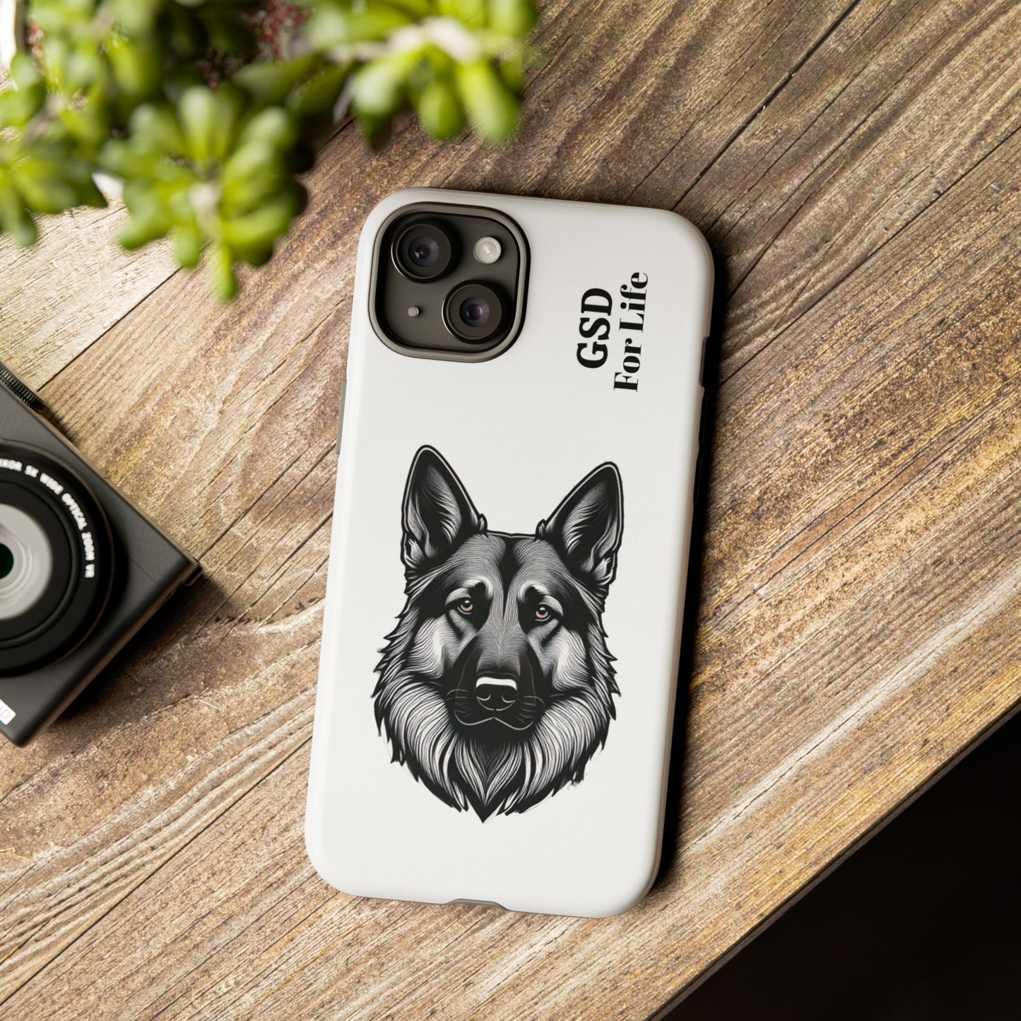 German Shepherd Phone Case - GSD For Life Tough Case