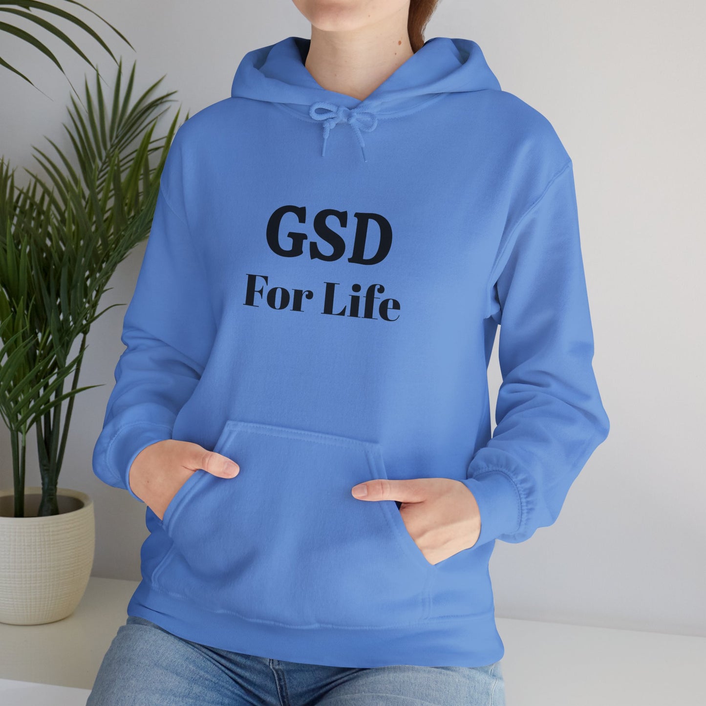 GSD For Life Unisex Heavy Blend™ Hooded Sweatshirt - Cozy German Shepherd Lover Hoodie