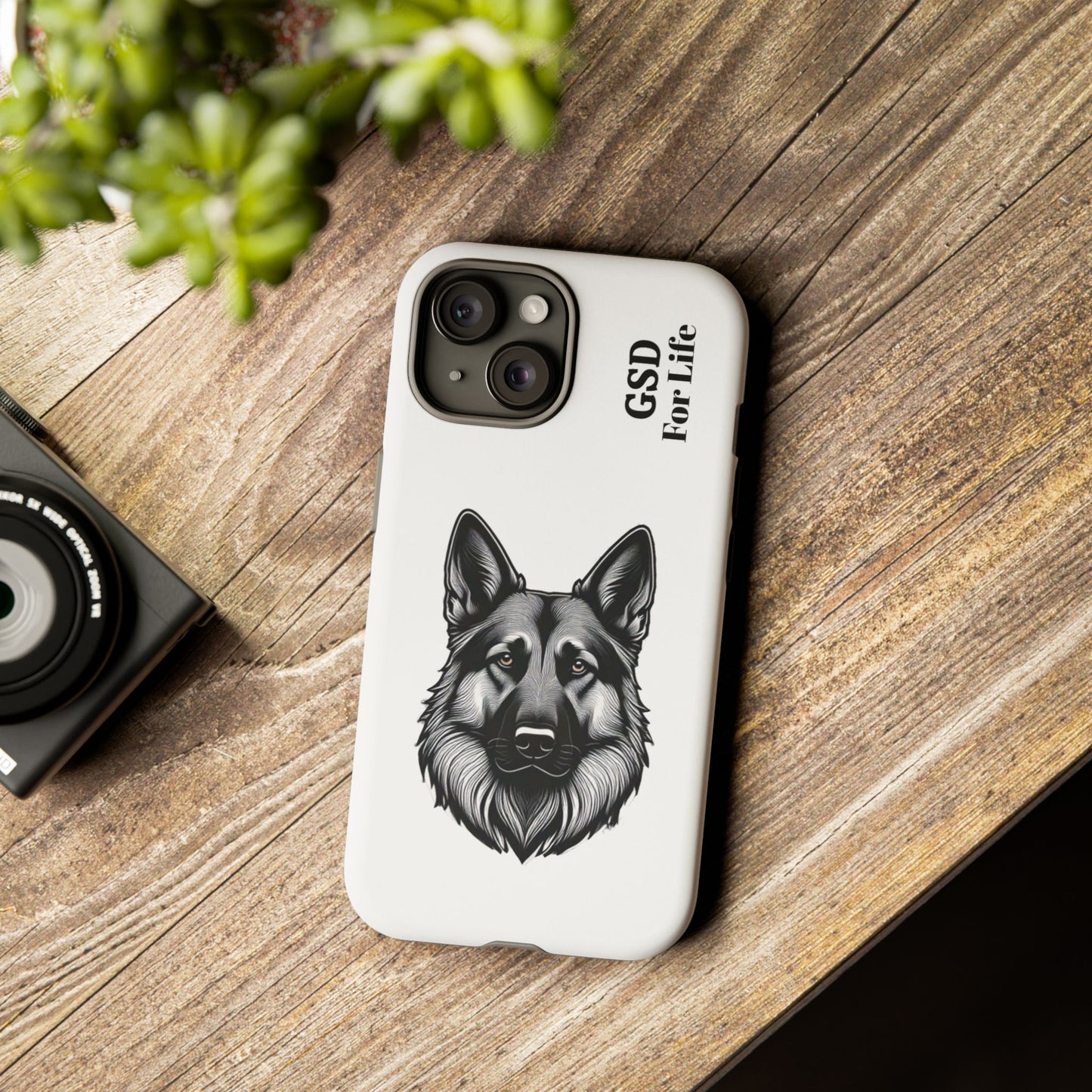 German Shepherd Phone Case - GSD For Life Tough Case