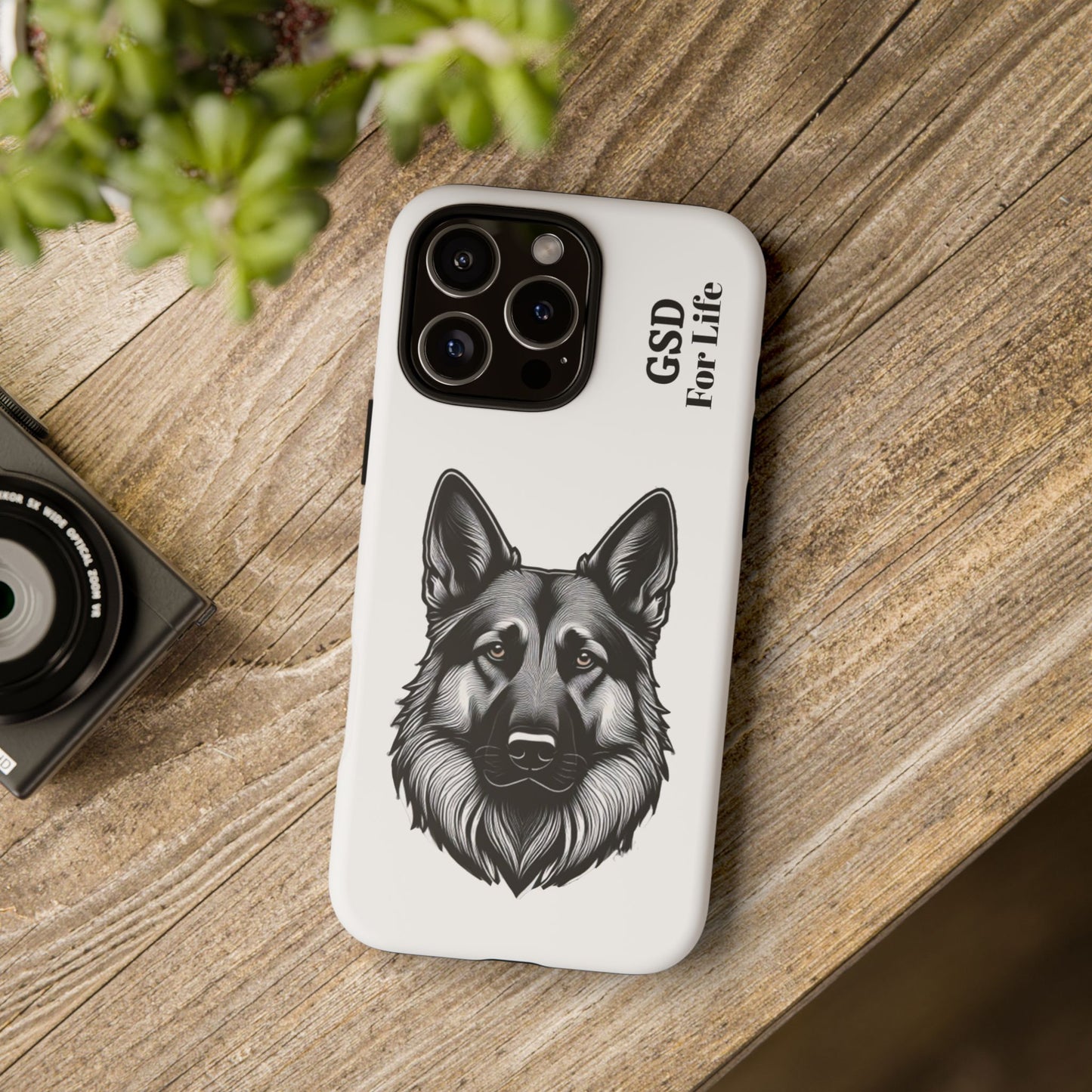 German Shepherd Phone Case - GSD For Life Tough Case