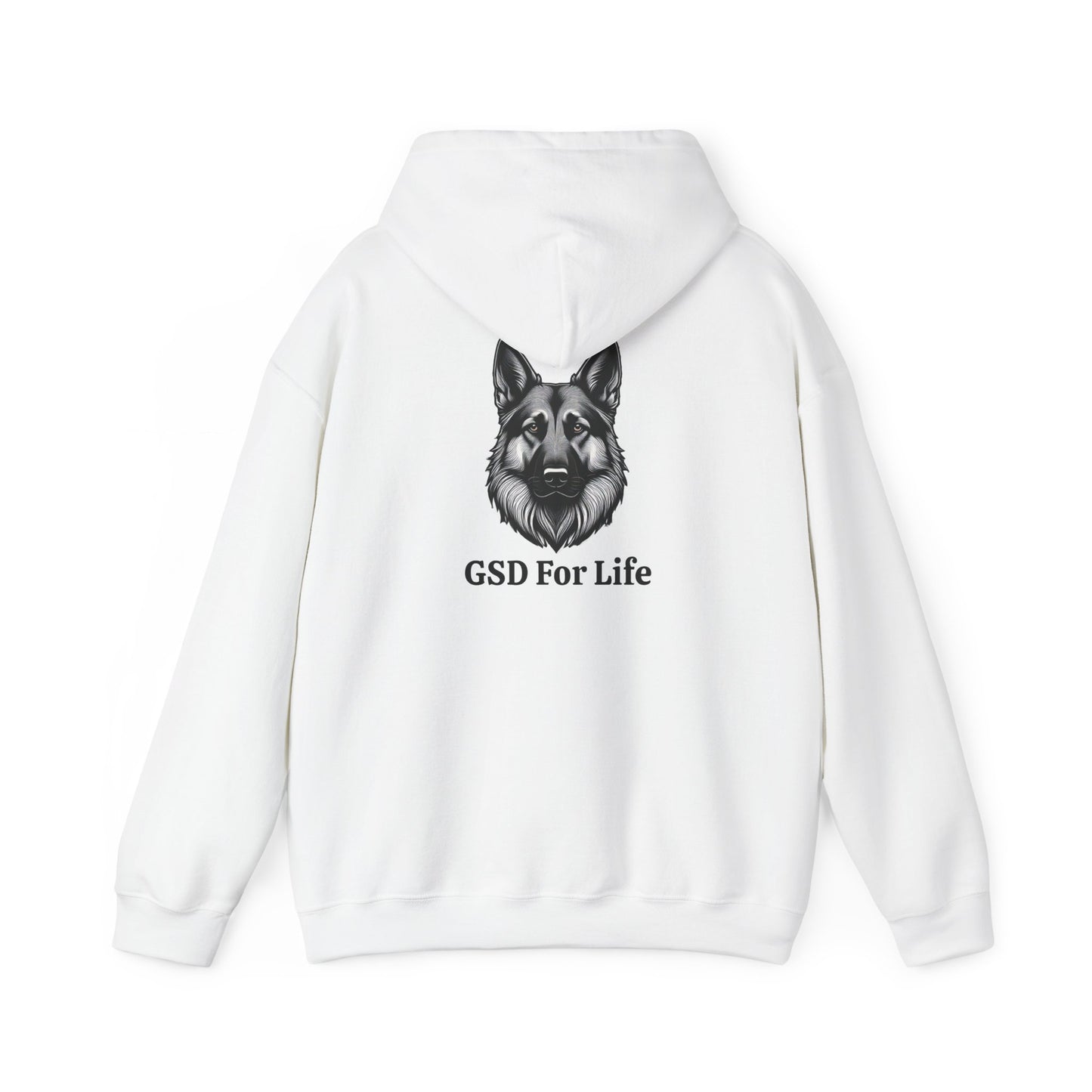 GSD For Life Unisex Heavy Blend™ Hooded Sweatshirt - Cozy German Shepherd Lover Hoodie