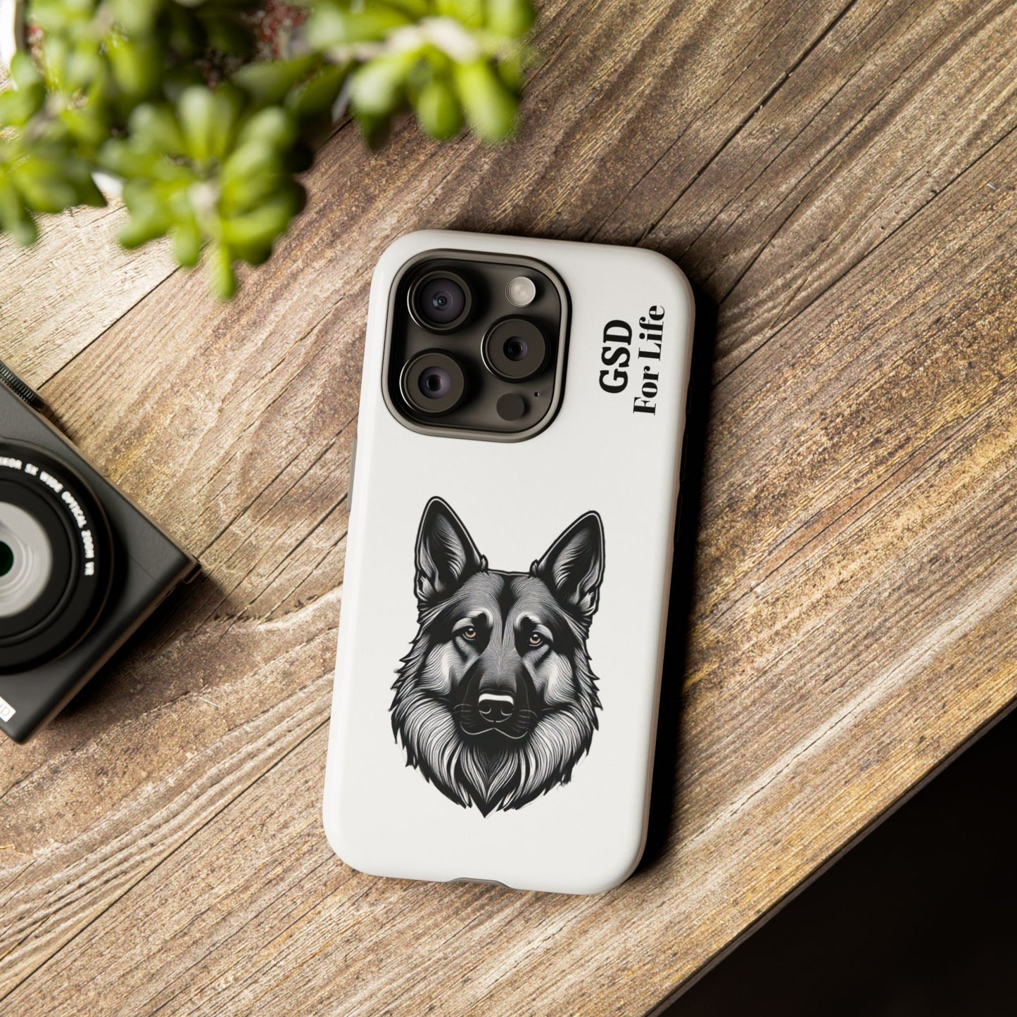 German Shepherd Phone Case - GSD For Life Tough Case