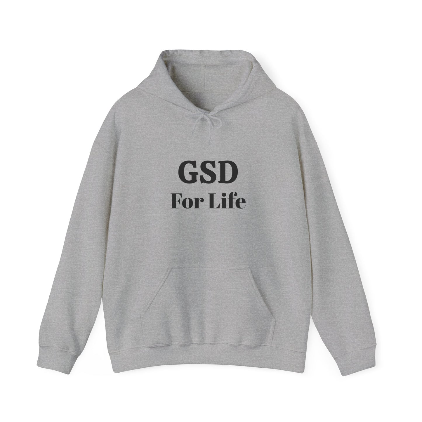 GSD For Life Unisex Heavy Blend™ Hooded Sweatshirt - Cozy German Shepherd Lover Hoodie