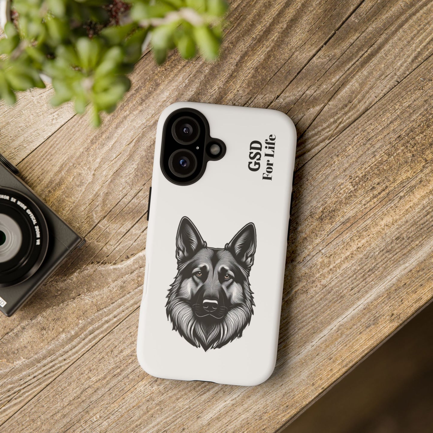 German Shepherd Phone Case - GSD For Life Tough Case