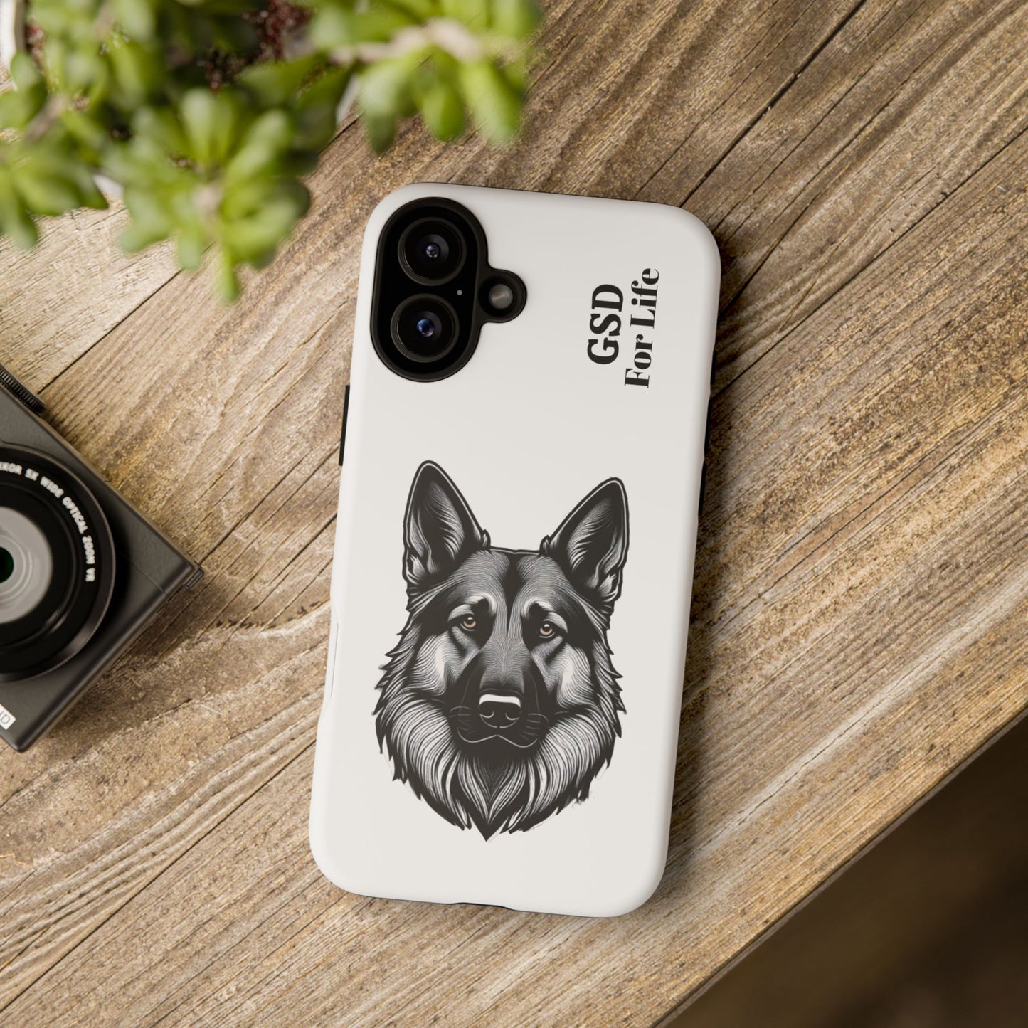 German Shepherd Phone Case - GSD For Life Tough Case