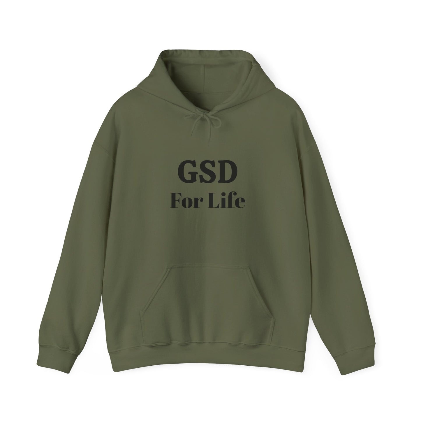 GSD For Life Unisex Heavy Blend™ Hooded Sweatshirt - Cozy German Shepherd Lover Hoodie