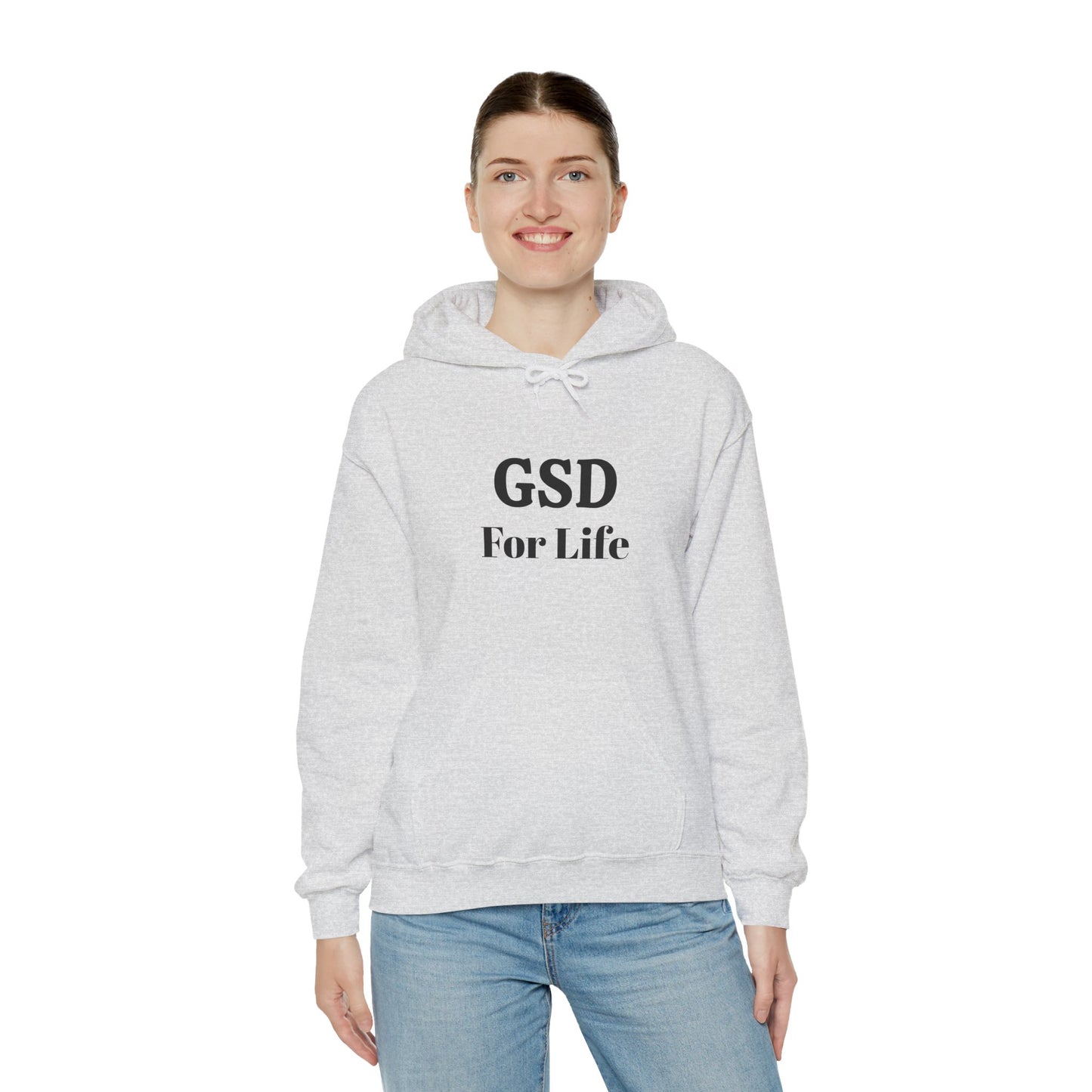 GSD For Life Unisex Heavy Blend™ Hooded Sweatshirt - Cozy German Shepherd Lover Hoodie